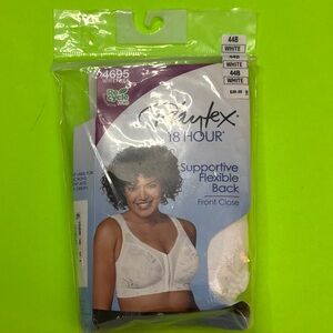 Playtex 18 Hour Front-Close Bra in White